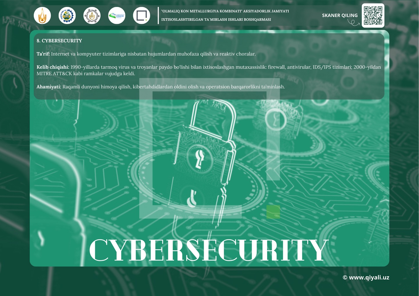 Cybersecurity